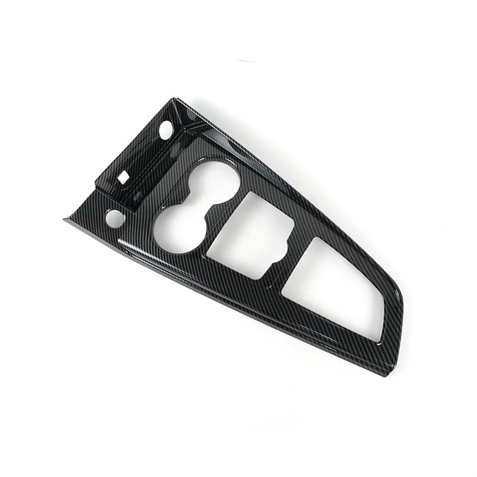 Piwine Carbon Fiber Color Car Center Console Gear Shift Frame Decoration Cover Trim For Audi A4 B9 A5 2017-2021 Lhd