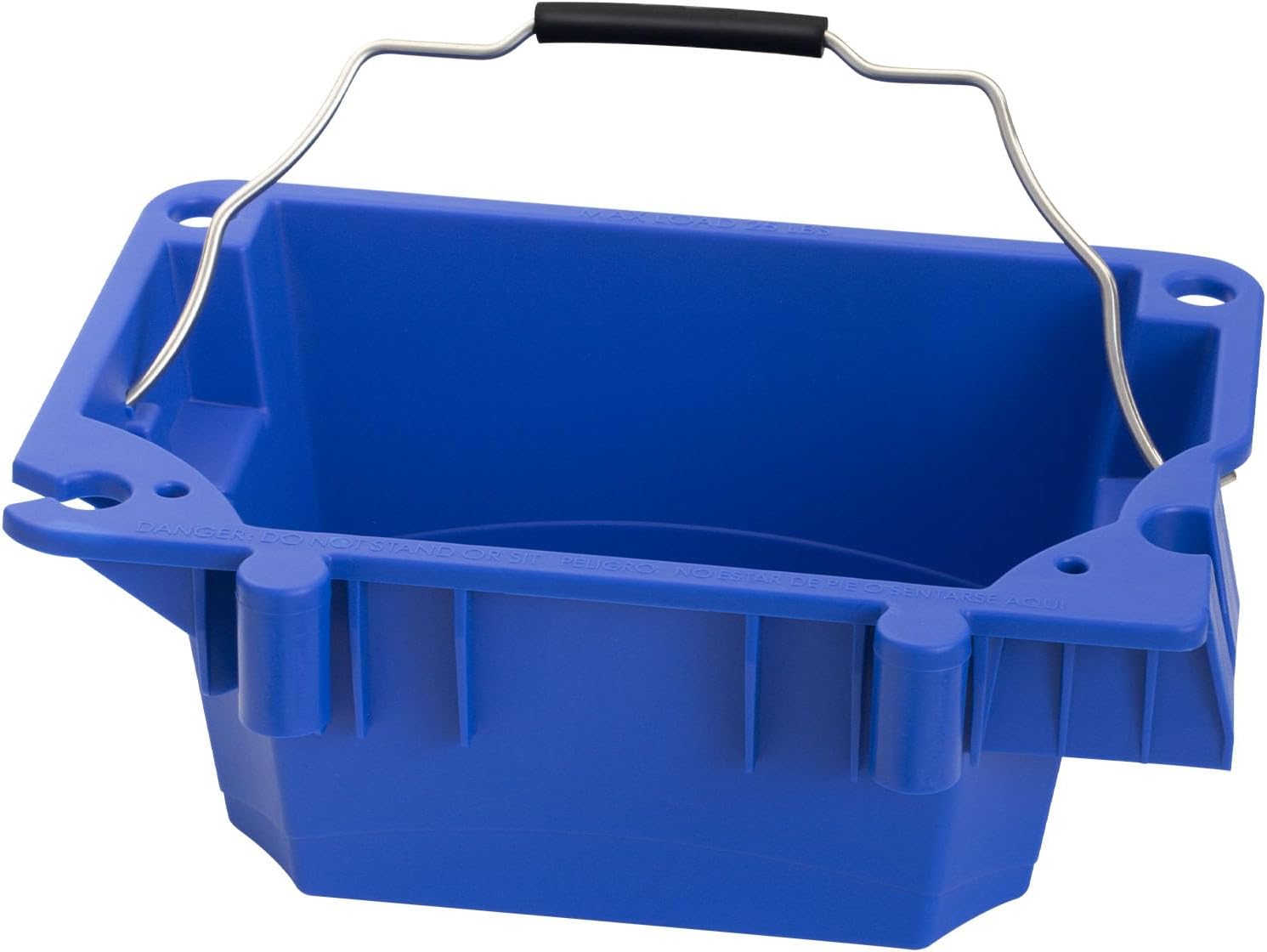 AC52-UB Ladder Accessories Lock-in Job Bucket for Werner 6000, 6100, 6200, 6300 Series, Blue