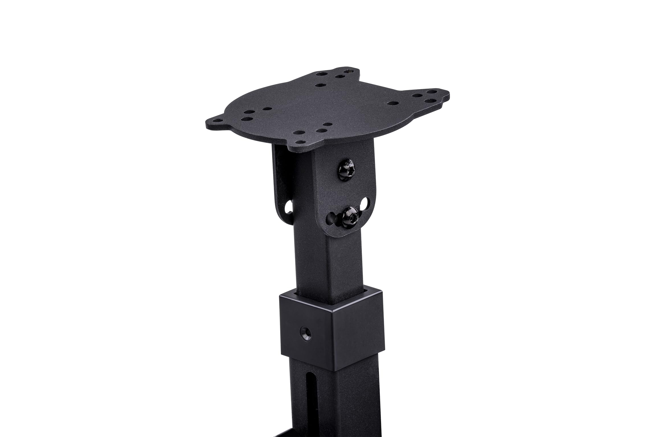 Thermaltake GF500 Flight Simulator Cockpit Schwarz | Flight Sim Rig | Alu/Stahl Rahmen | Fiberglas Sitz | verstellbare Yoke/Joystick/Pedal Mounts | Sitzschiene 22 cm | bis 120 kg