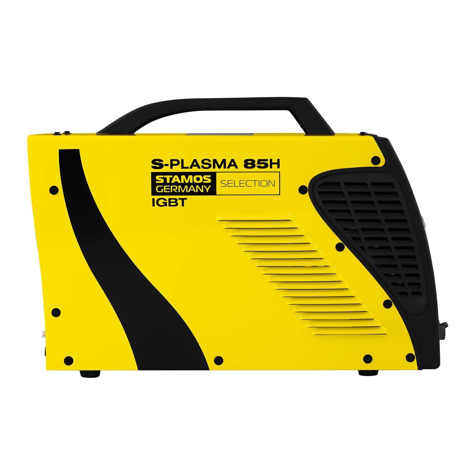 Stamos Welding Group S-PLASMA 85H Plasmaschneider Pilotzündung Plasmaschneidgerät Plasmacutter Plasmaschweissgerät Schweißgerät (400 V, Schneidstrom 20-85 A, Schneidtiefe bis 27 mm, 2T/4T)