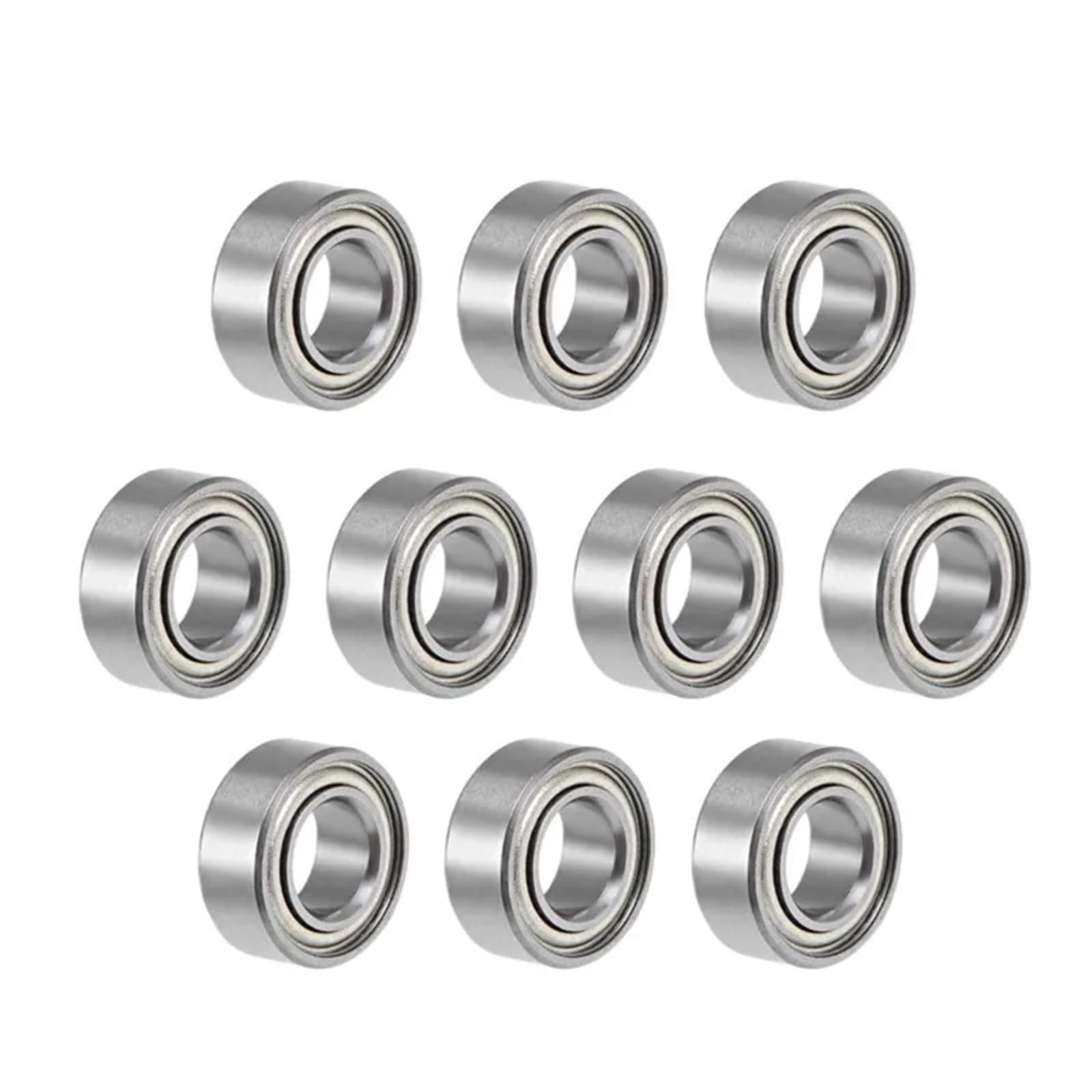 Miniaturlager, metallversiegelt, MR52, MR63, MR84, MR105, MR74, MR115, MR126, MR149ZZ, 10 Stück(MR52ZZ 2x5x2.5mm)