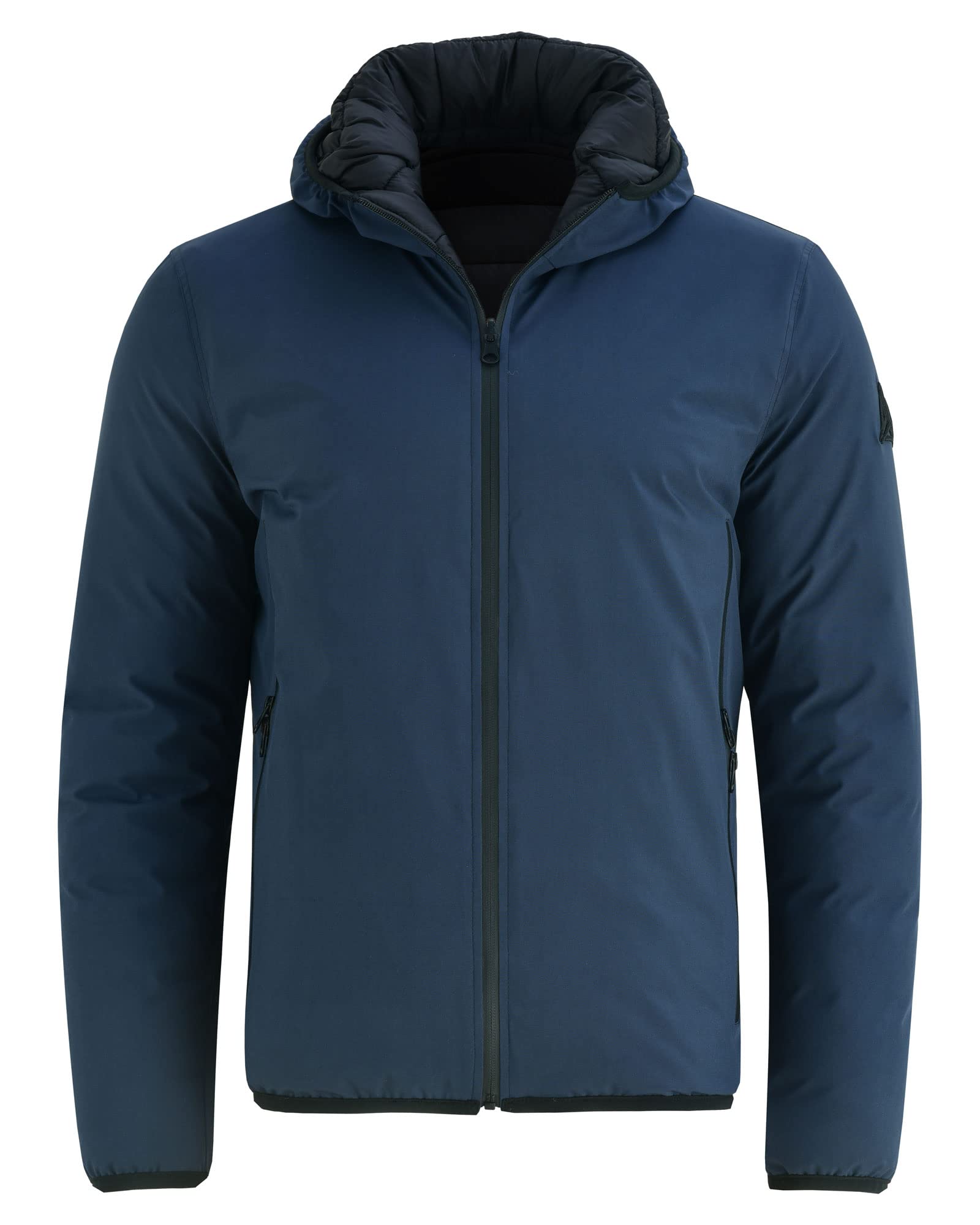 Ambick Bravo Veste matelassée réversible, rembourrée et isolée, légère et pliable pour homme