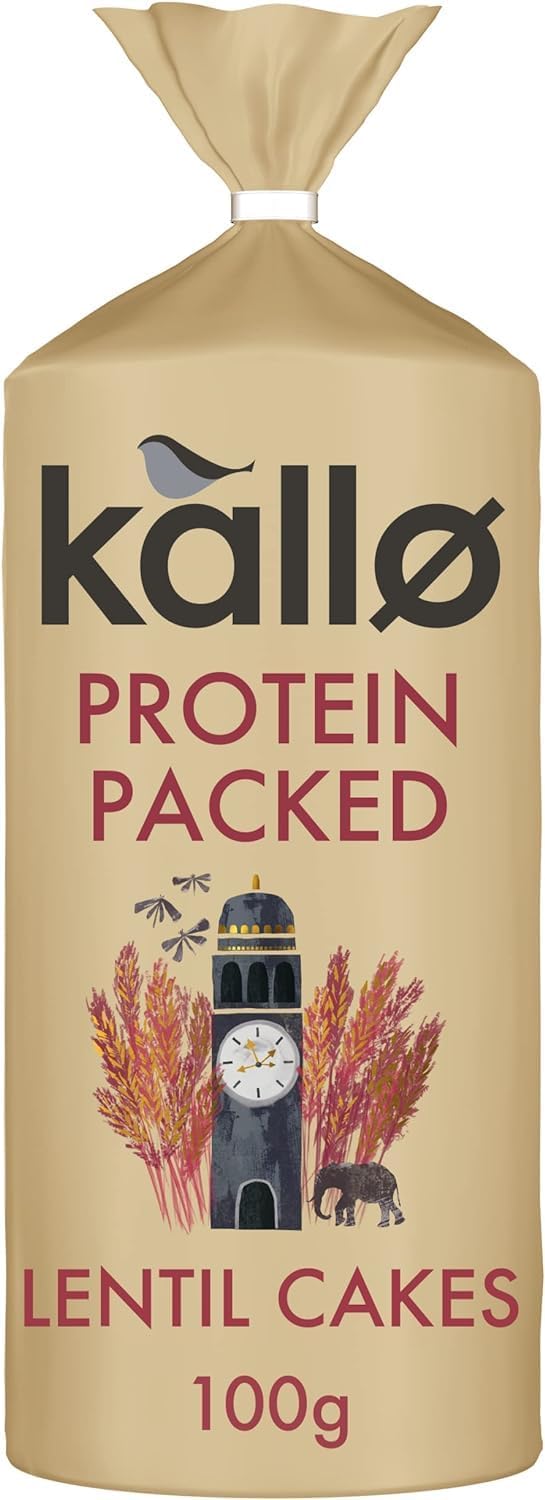 Kallo Protein Packed Lentil Cakes
