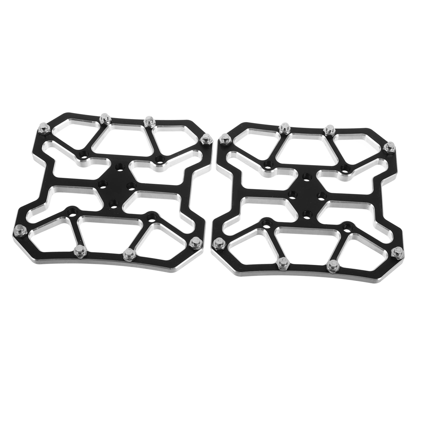 KESYOO Bike Lock Plate Bike Pedal Cleat for Cycling Sturdy Aluminum Alloy Lock