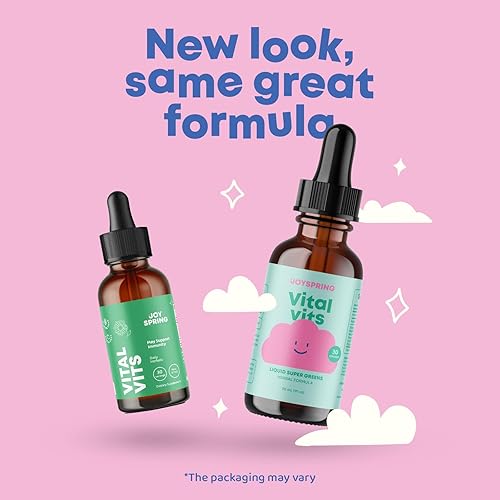 Miniatura 2 de Vital Vits - Vitaminas para niños pequeños para apoyo inmunológico multivitamínico líquido para niños pequeños con raíz de bardana y saúco para