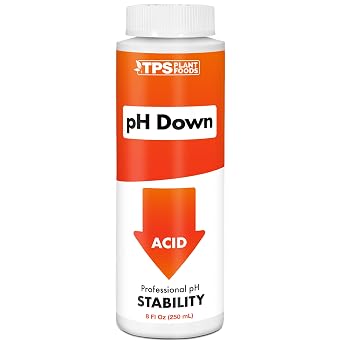 TPS NUTRIENTS Ultra Strength pH Down, Professional Acid pH Adjuster, 8 oz
