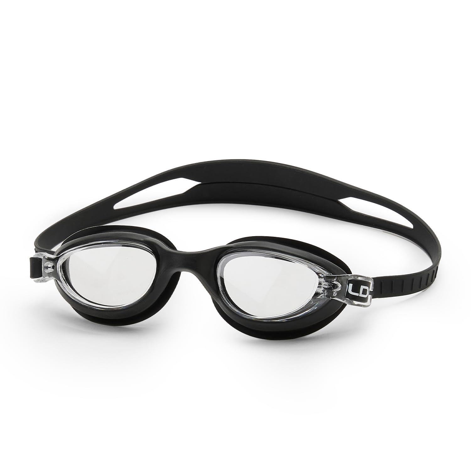 Boldfit Swimming Goggles for Men & Women with Adjustable Strap, Air Tight, for Adults - Black, Silicone, Polycarbonate-image-9