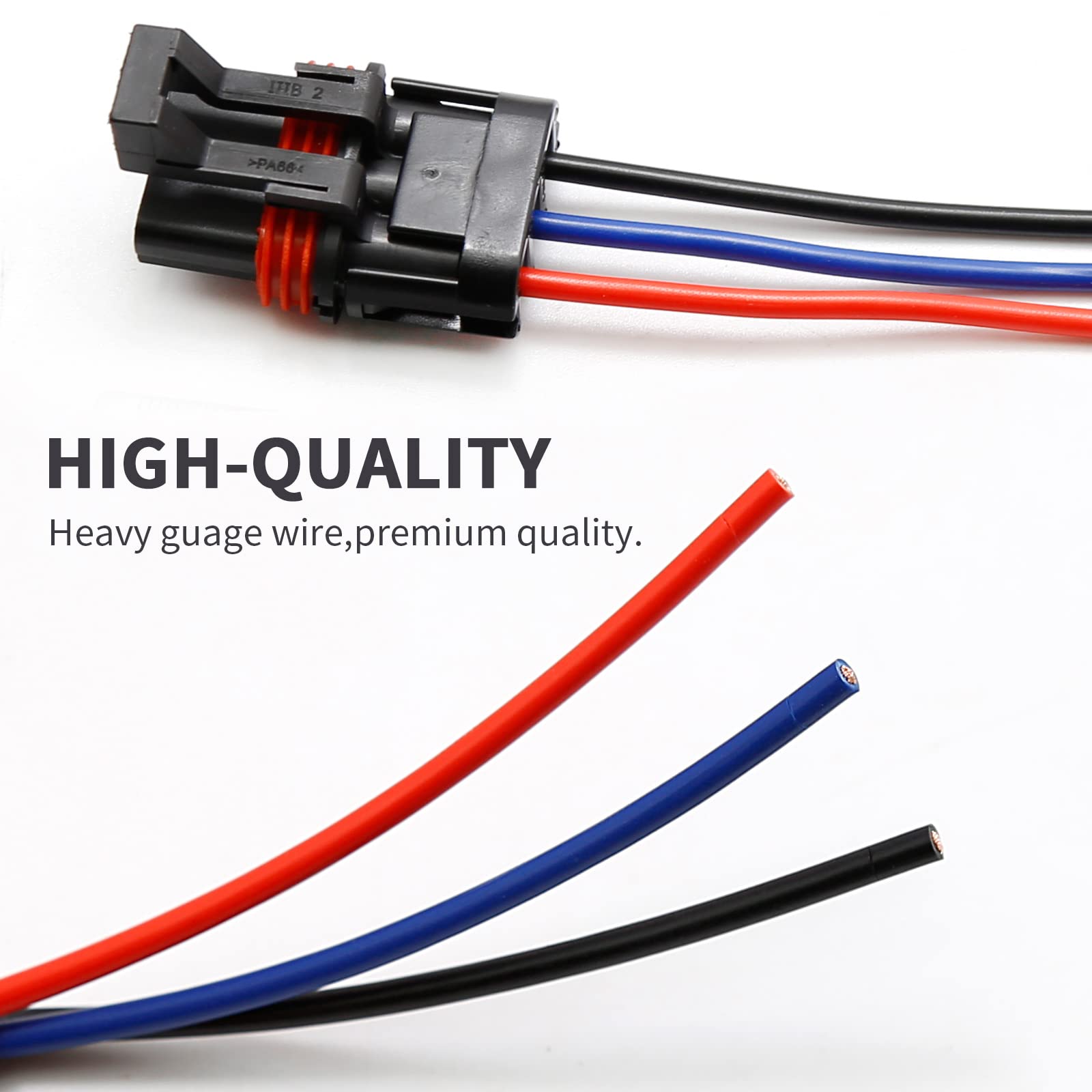 Saihisday Pulse Power Plug Connector Pigtail Harness - 6Pcs Compatible With Polaris Ranger/RZR/Pro RS1 2018-2021 - View #10