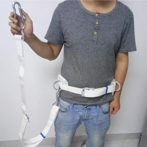 Miniatura 3 de HUAWELL Cinturón de seguridad con cordón ajustable arnés de escalada de árboles equipo de protección personal kit de protección contra caídas