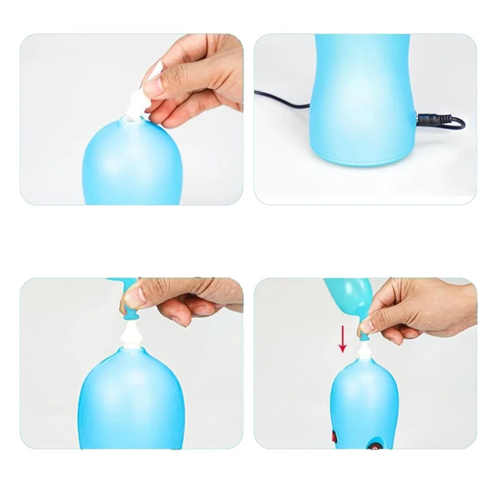 Gonfleur de ballon portable B271D, pompe à air électrique rechargeable