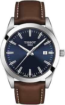 TISSOT 青文字盤 金属ベルト時計 sddefault.jpg