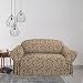 Sure Fit Scroll T-Cushion - Loveseat Slipcover - Brown (SF36222)