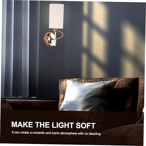 Miniatura 2 de Pantalla de lámpara de tela de tela Pantalla de lámpara Sombras de araña de tela Clip- en la lámpara de mesa Sombras Cubierta de lámpara de tela