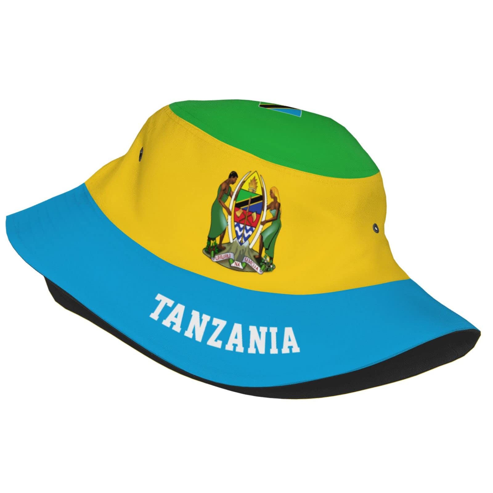 Tanzania Flag Tanzanian Bucket Hat 3D Printing Fisherman Hats Summer Travel Hiking Beach Sun Caps Multi