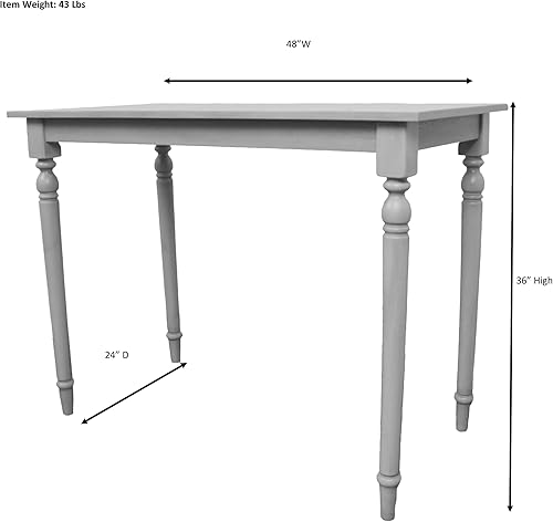 Miniatura 7 de Hawthorne Pub Bar, blanco antiguo
