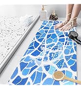 Surwin Duschmatte 40x60cm Hellgrün - Rutschfeste PVC Matte Waschbar