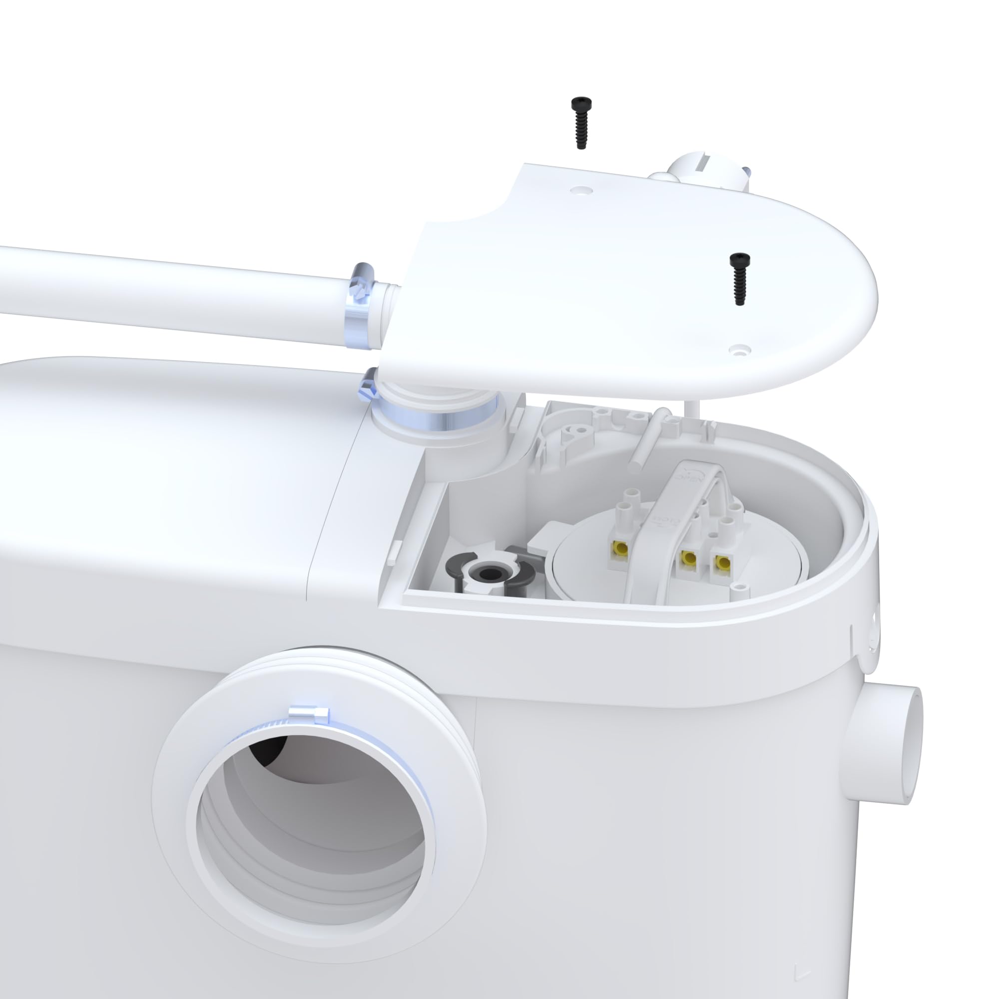 SFA Saniaccess 2 Toiletvermaler – 400W – 2 Inlaten – Stil – 5m Hoog / 100m Ver – Frans Kwaliteitsproduct