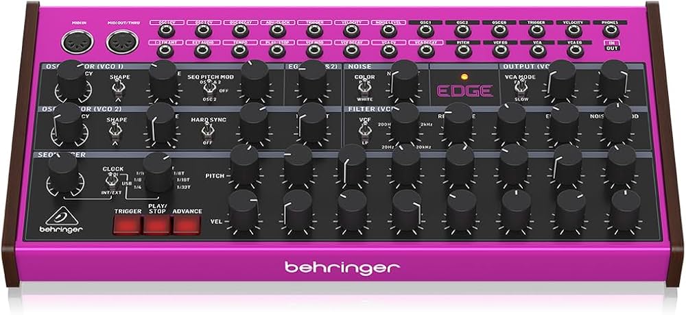Behringer EDGE アナログシンセサイザー Behringer EDGE Analog Semi-Modular Percussion Synthesizer