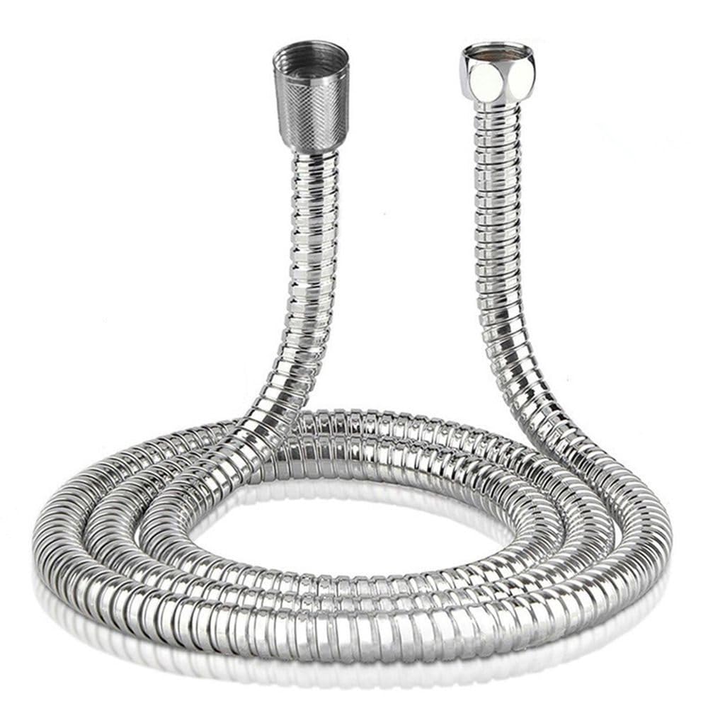 Tuyau hydraulique flexible de douche anti-torsion en acier inoxydable 1,5m