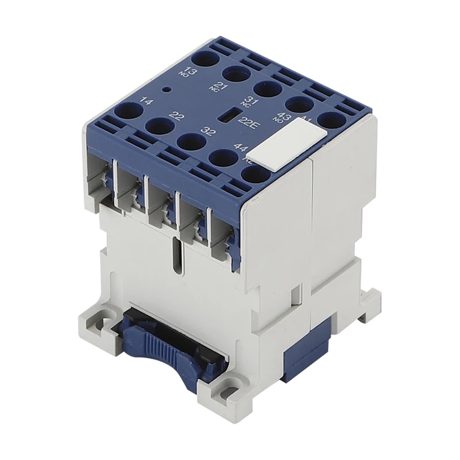 Przekaźnik pośredni stycznika AC 50/60Hz Szyna DIN 3P 3 główne 1NO/3 główne | Stycznik (CJX2-0610E, 110V)