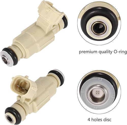 Miniatura 8 de Inyector de combustible compatible con Honda CR-V Element Accord Civic Acura TSX RSX CSX con motor K20Z3 K24A2 K24A3 2.0L 2.4L 2003 2004 2005 2006