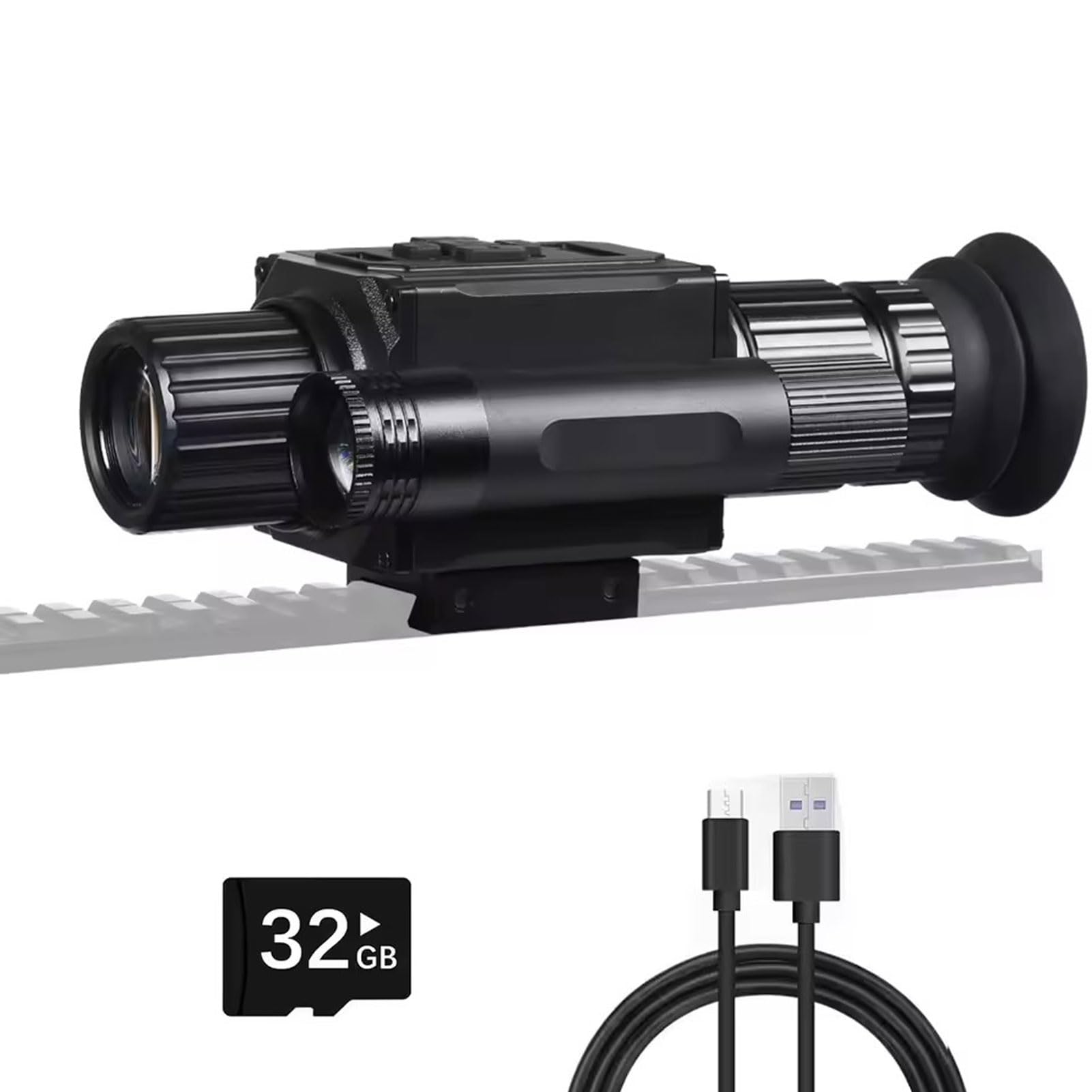 Amazon.co.jp: SUZLAZYR NK008 狩猟用デジタル暗視スコープ赤外線