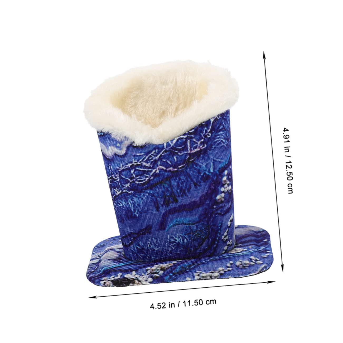 NOLITOY 2Pcs Stylish Eyeglass Holders Multi Function Glasses Stand for Home Office Soft Lined Tabletop Container for Eyewear Items for Bedroom Living Study