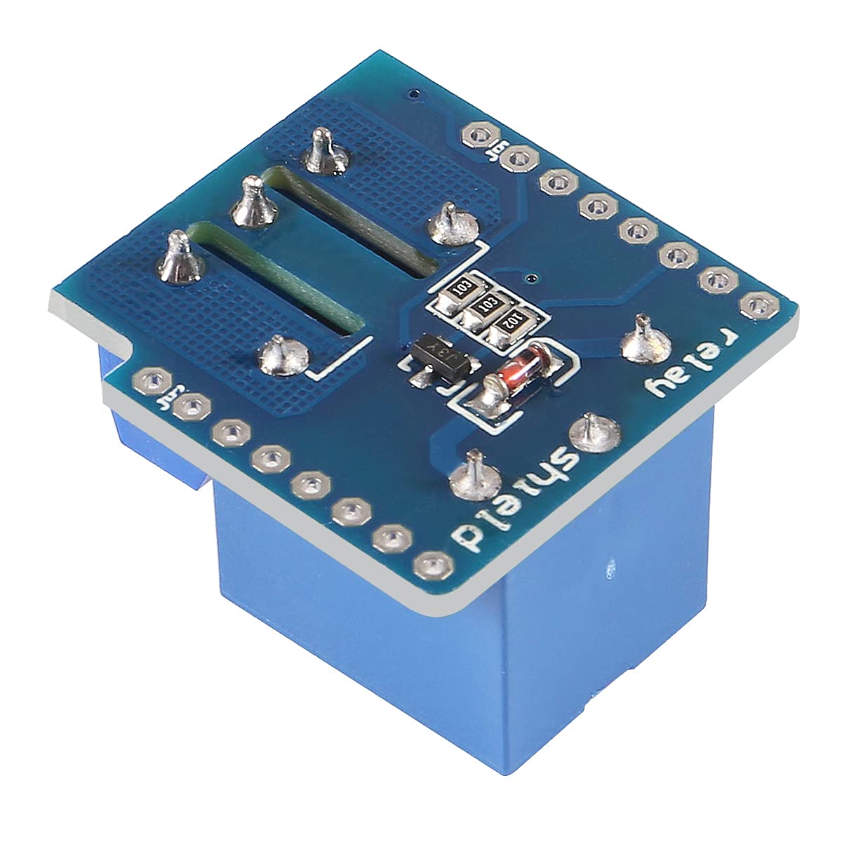 10pcs 5V Mini Relè Shield 5V Modulo Relè 1 Canale 5V Relè Shield per WeMos D1 Mini anche Compatibile con Arduino