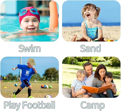 Miniatura 6 de Gorra de béisbol para niños pequeños, protección solar, gorra de béisbol ajustable de malla para exteriores, playa, gorra de sol para niños