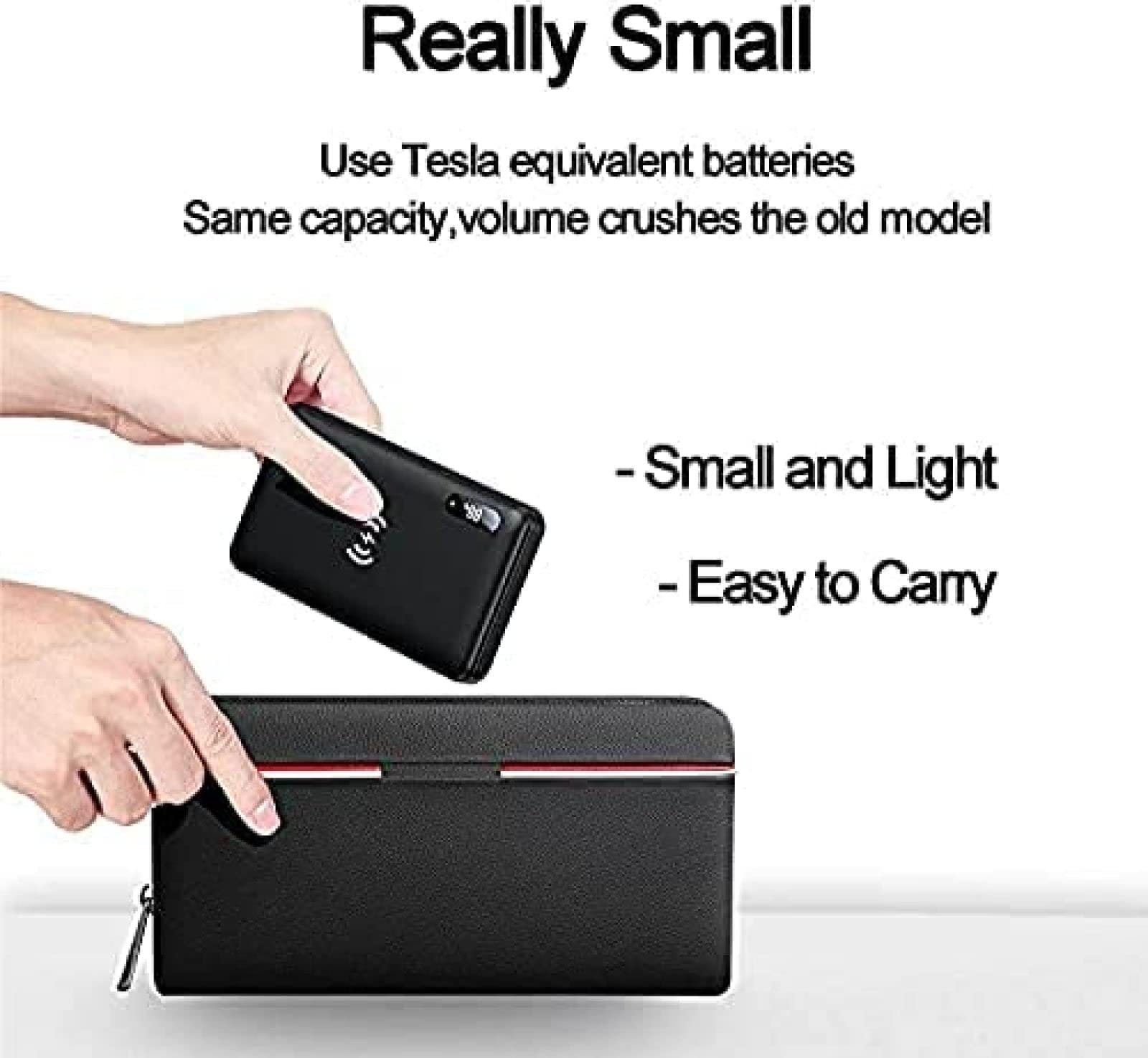 Power Bank 50000 MAh 66W Portatile - Caricatore Con Display LED Per Viaggi E Campeggio - 2