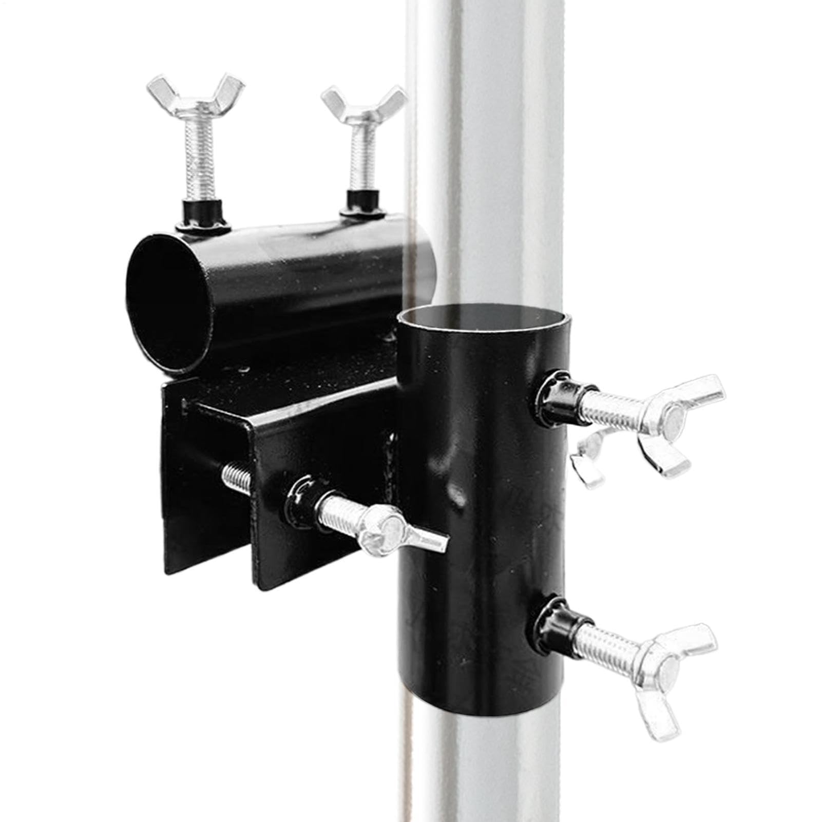 Umbrella Holder for Deck,Railing Clamp Bracket for Parasol | Umbrella Support Bracket | for Patio Outdoor Garden Porch Backyard Balcony Fence Apartment Deck