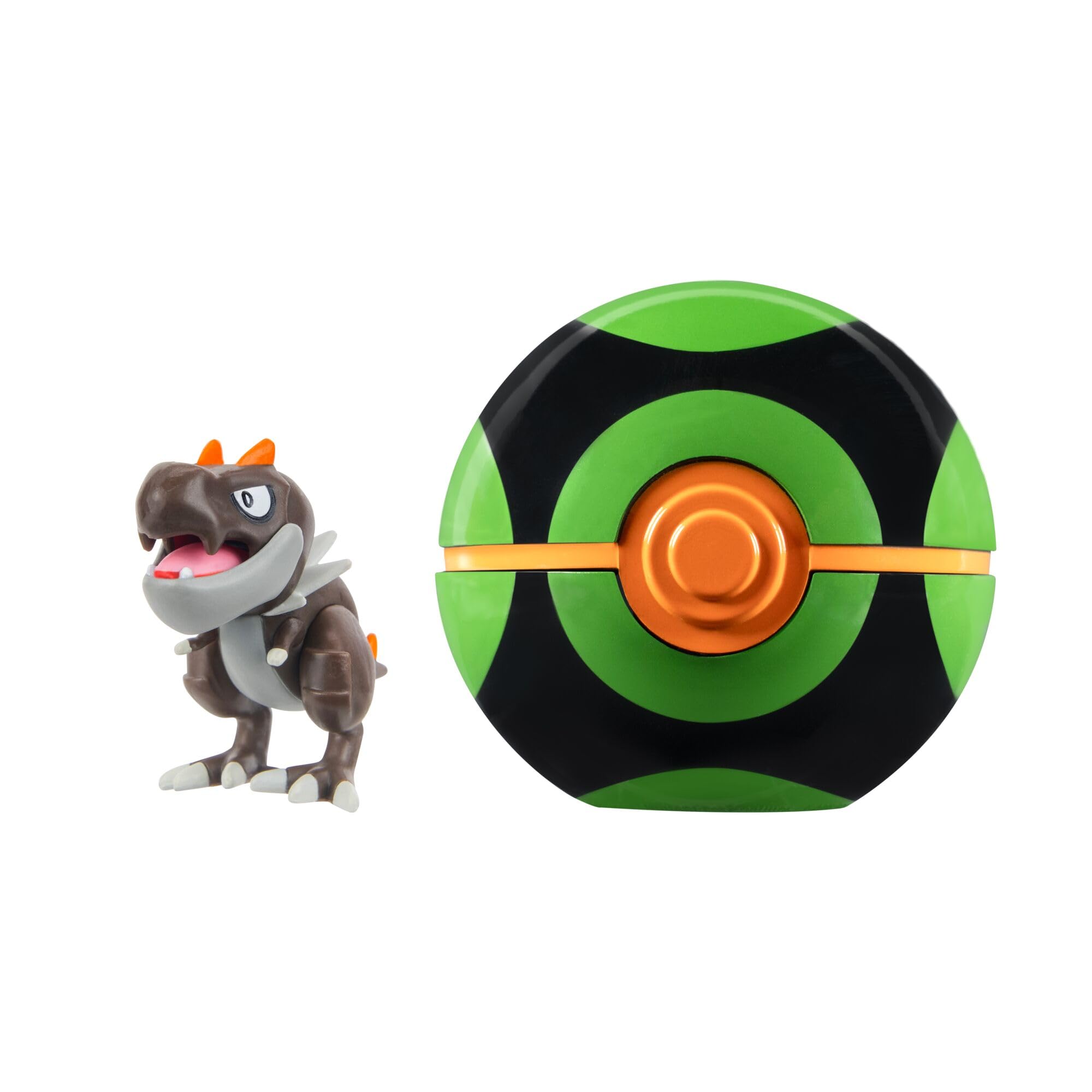 Pokémon Clip ‘N’ Go Tyrunt and Dusk Ball - Includes 2-Inch Battle Figure and Dusk Ball Accessory