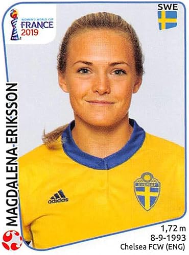 2019 Panini FIFA Women's World Cup France Album Stickers (Individual Sticker Only) Soccer #466 Magdalena Eriksson Sweden 2 Inch by 2 12 Inch