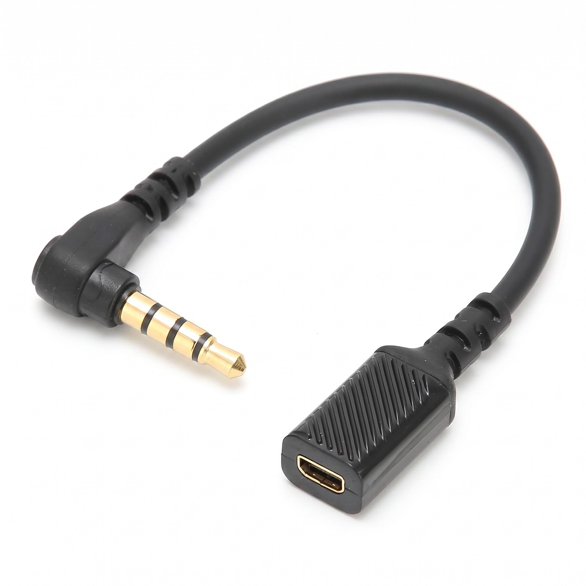 Topiky Adaptateur de câble Audio pour Casque de 12 cm / 4,7 Pouces de Longueur Bonne conductivité pour Arctis 3/5/7