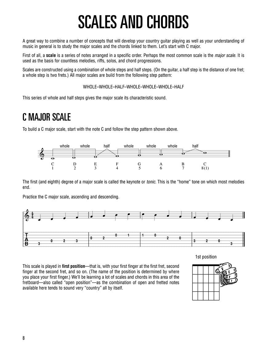 Hal Leonard Country Guitar Method. Comprend Enregistrement(s) en ligne