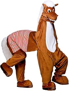 Wicked Costumes Adult Deluxe 2 Man Panto Horse Fancy Dress Mascot - One Size