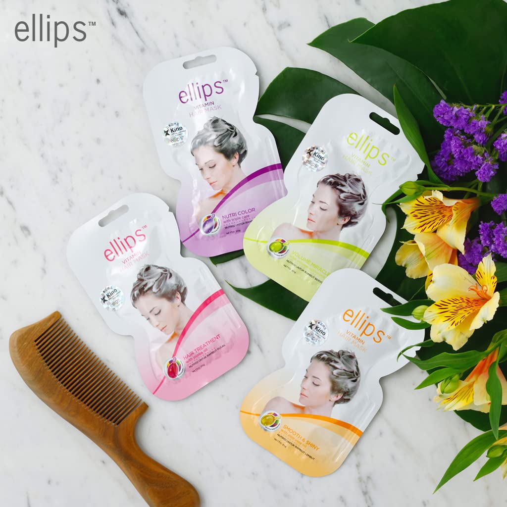 Amazon | 【日本正規品】ellips（エリップス） ヘアーマスク (グリーン
