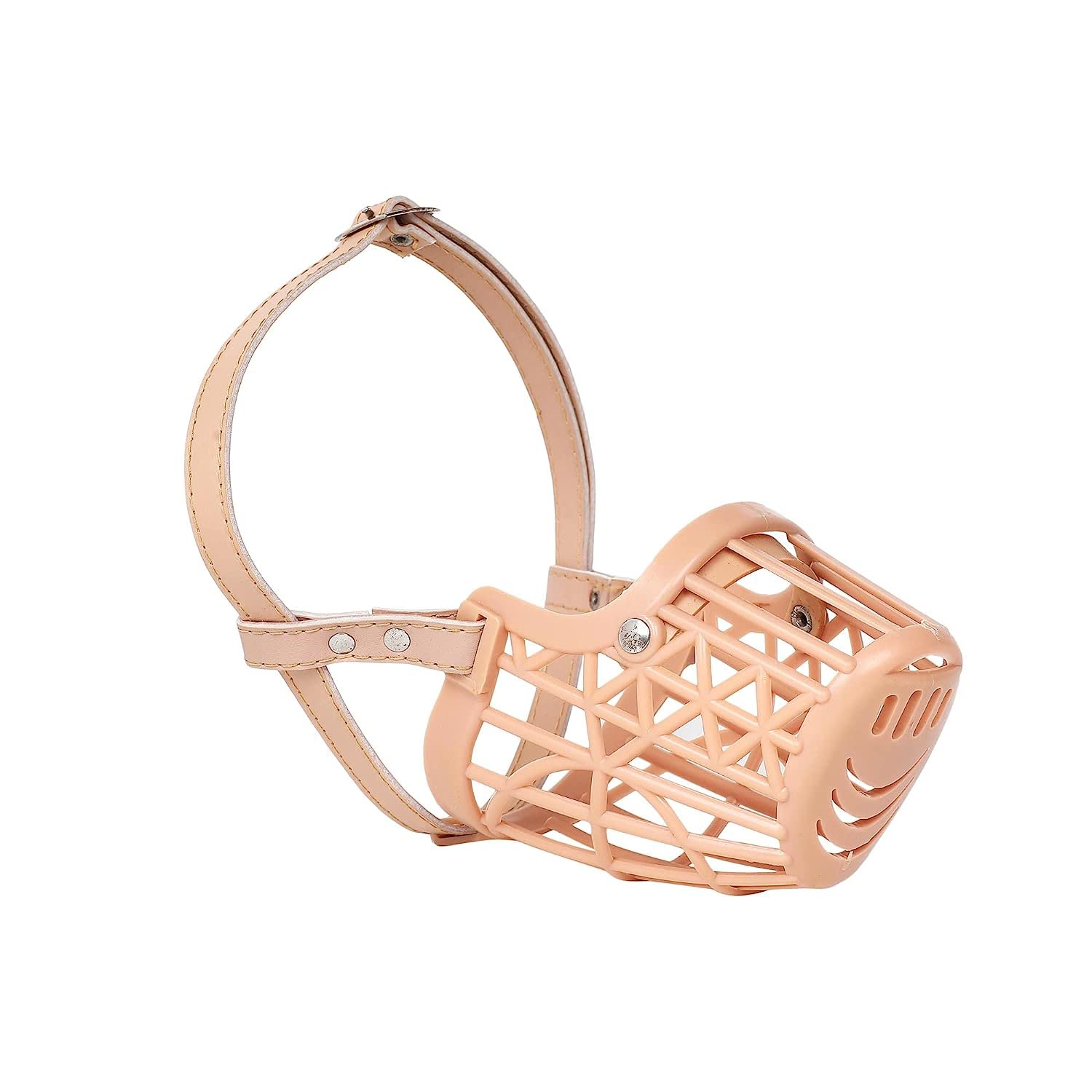 Mascots Tierra Dog Muzzle Adjustable Strap and Ensure Pet Safety | Pet Basket Mask|Prevent Biting Behavior for Extra Small-Sized Dog,Ideal for Training,Walks & Grooming,Promote Dog's Well-Being(No.2)