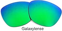 Vista 2 de Lentes de repuesto Galaxylense para Oakley Frogskins color verde polarizado!