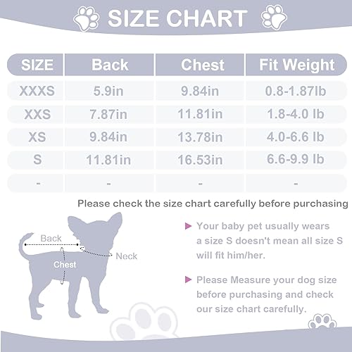 Miniatura 6 de Ropa para perros pequeños, suéter para perros pequeños que brilla en la oscuridad, suéter para perro pequeño de unicornio teñido anudado, material