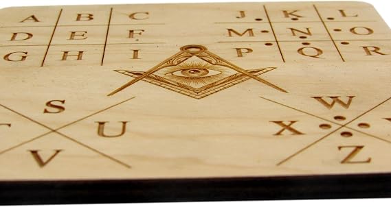 Runes Cipher and Masons Cipher Key Grid Escape Room Props Bundle