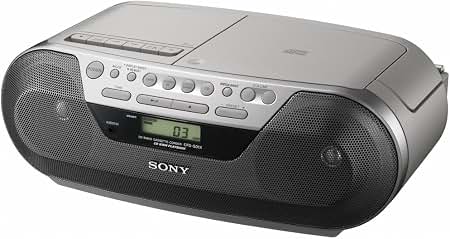 Amazon.com: Sony CFDS05 CD Radio Cassette Recorder Boombox Speaker