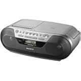 Sony CFDS05 CD Radio Cassette Recorder Boombox Speaker System (Renewed)