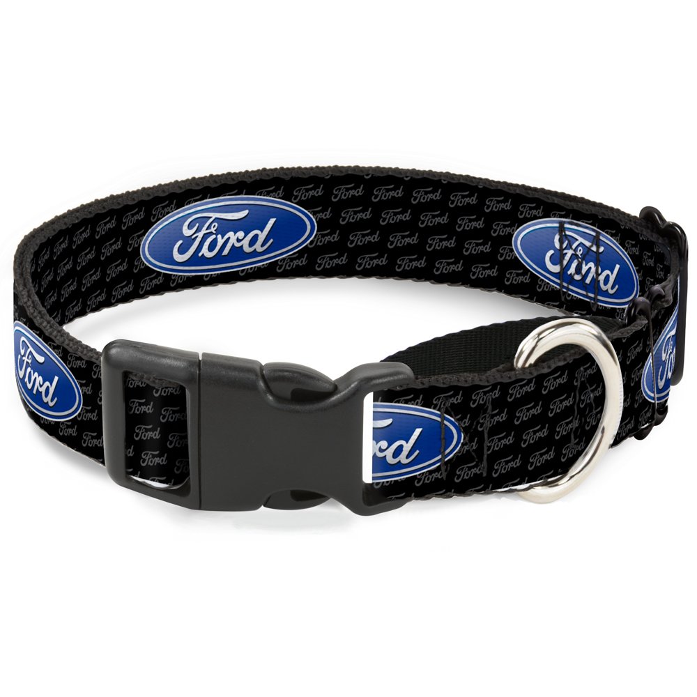 Buckle-Down Hundeleine Mit Ford-Logo – 1,8 M Lang, 1,3 Cm Breit, Aus Polyester, USA-made