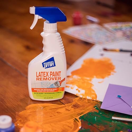 Miniatura 3 de Motsenbocker's Lift Off 41301-4PK - Removedor de pintura de látex en aerosol que elimina la pintura de látex y el esmalte, funciona en múltiples