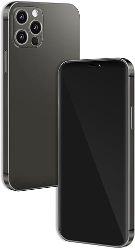 Sin logotipo - Réplica de teléfono 1:1 no funciona modelo de teléfono para teléfono 12 Pro / 12 Pro Max modelo falso de juguete (pantalla negra