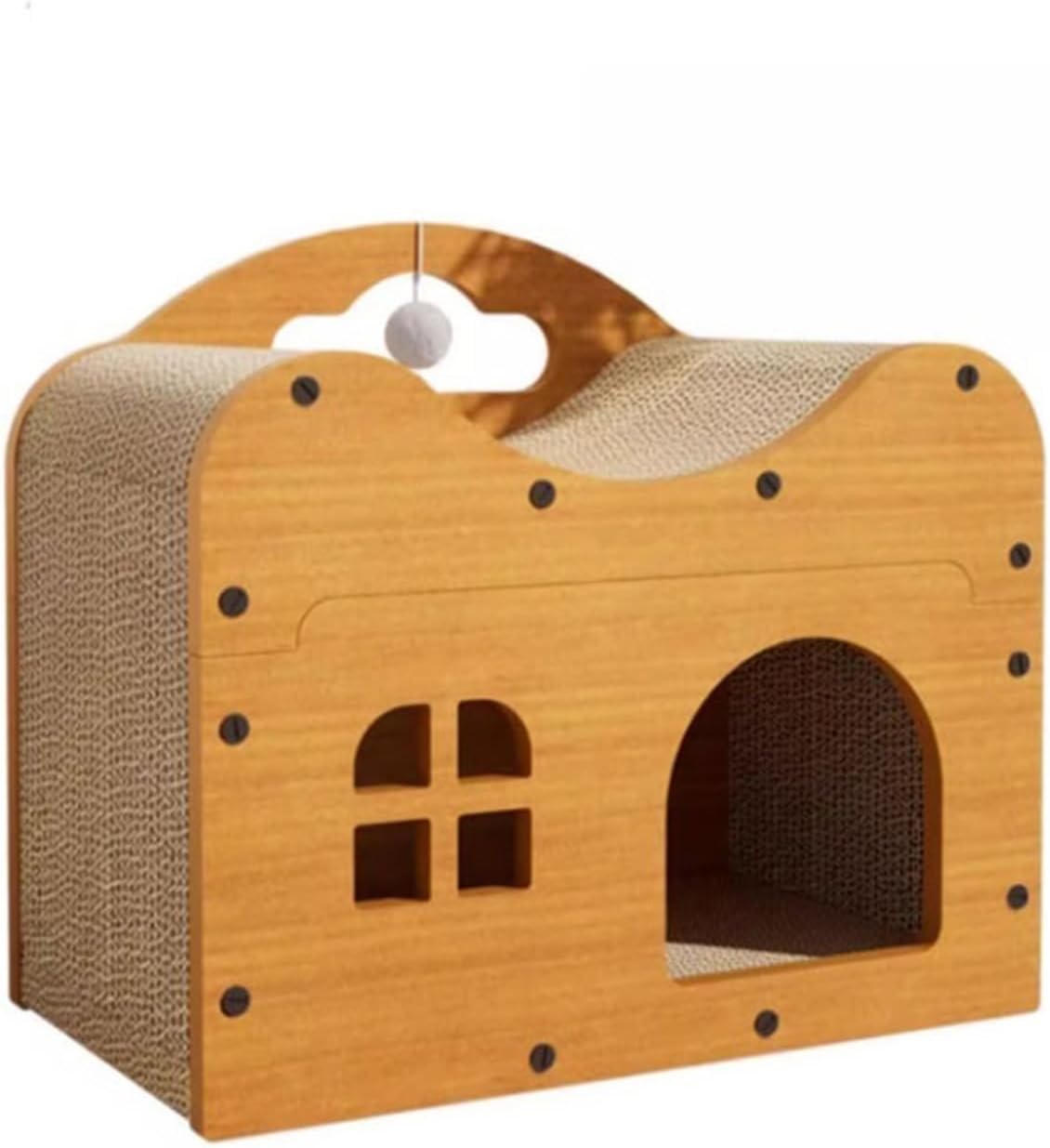 猫スクラッチャー クリエイティブ 猫 スクラッチ ボード 多機能 猫の巣 耐摩耗性 二層 猫 ソファ 縦型 猫 登山 フレーム 猫