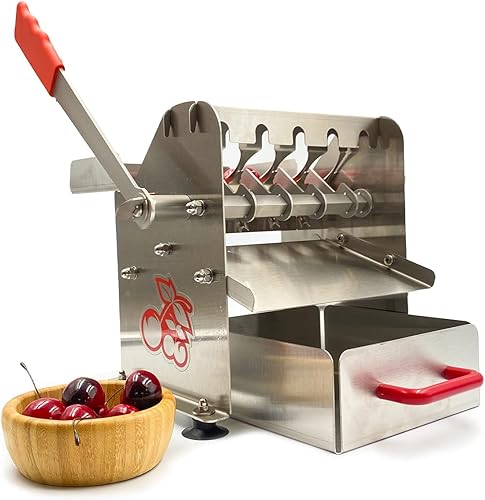 Miniatura 2 de Harvest Fiesta - Deshuesador de cereza de lujo de acero inoxidable - Capacidad de 5 veces