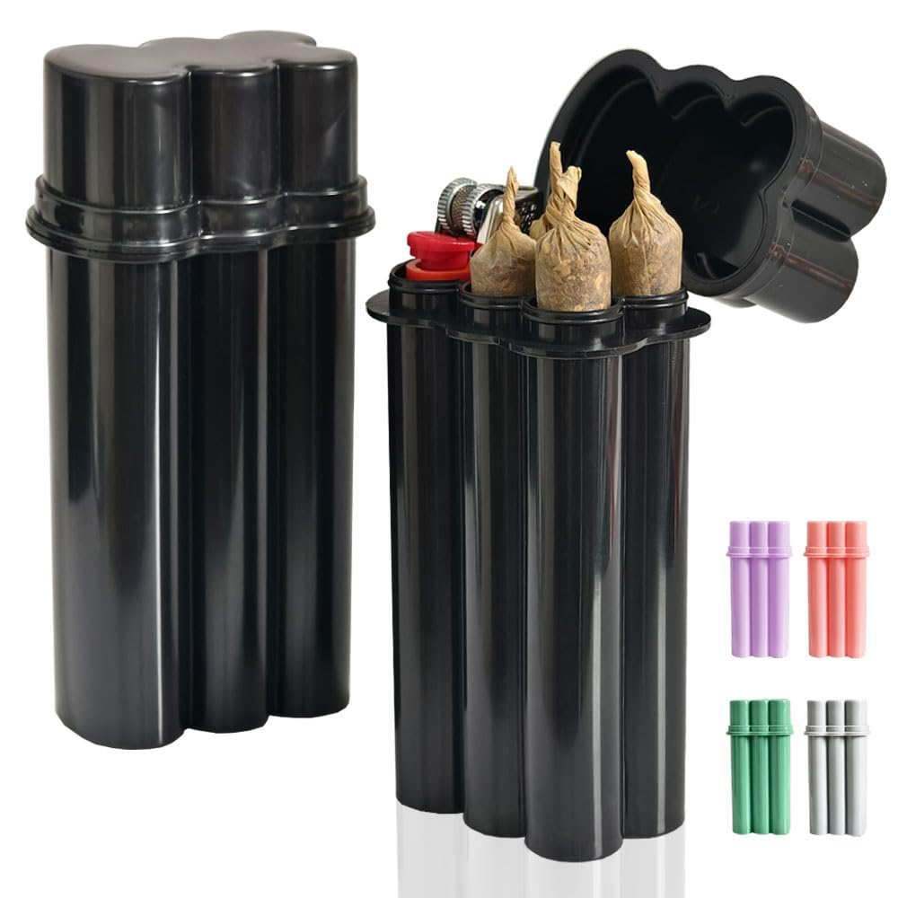 Fish&Fairy 4-Hole King Size Pre-roll Cone Holder Case - tobacco related products | Mubboo
