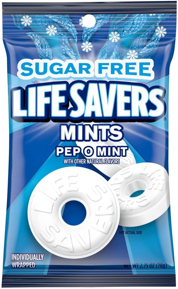 LifeSavers Orange Mints Candy Bag, 13 oz Grocery
